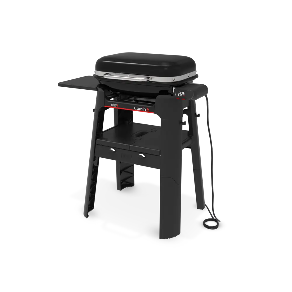 Weber Lumin Smart elektromos grill állvánnyal, fekete