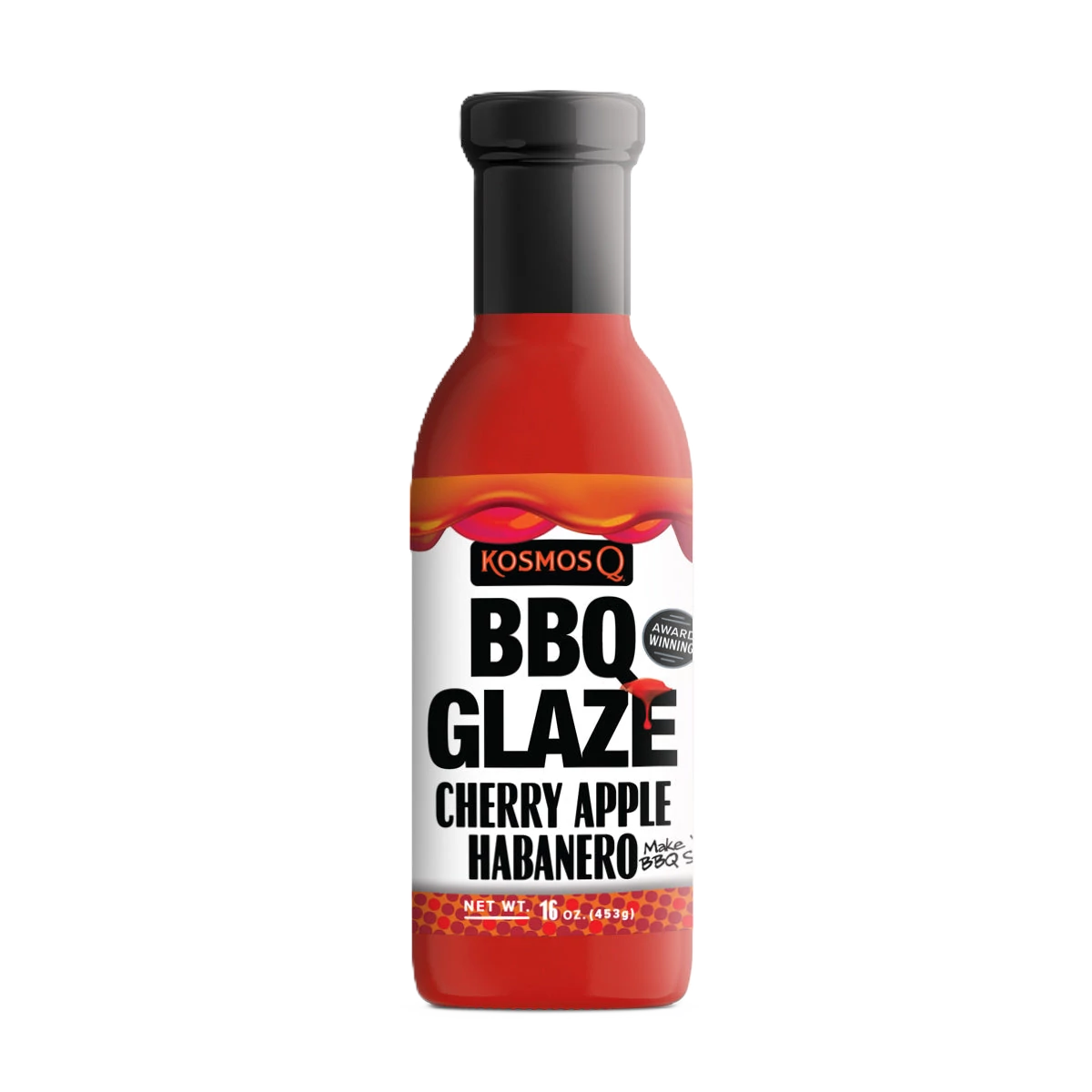 Kosmos Q Cherry Apple Habanero Rib Glaze, 453 g