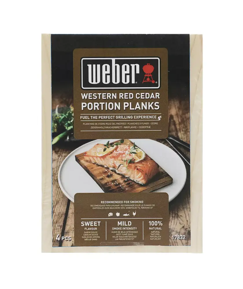 Weber vörös cédrus falap, 4 db