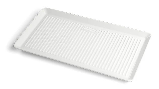 Weber szögletes szervírozó tál 40 x 22 cm