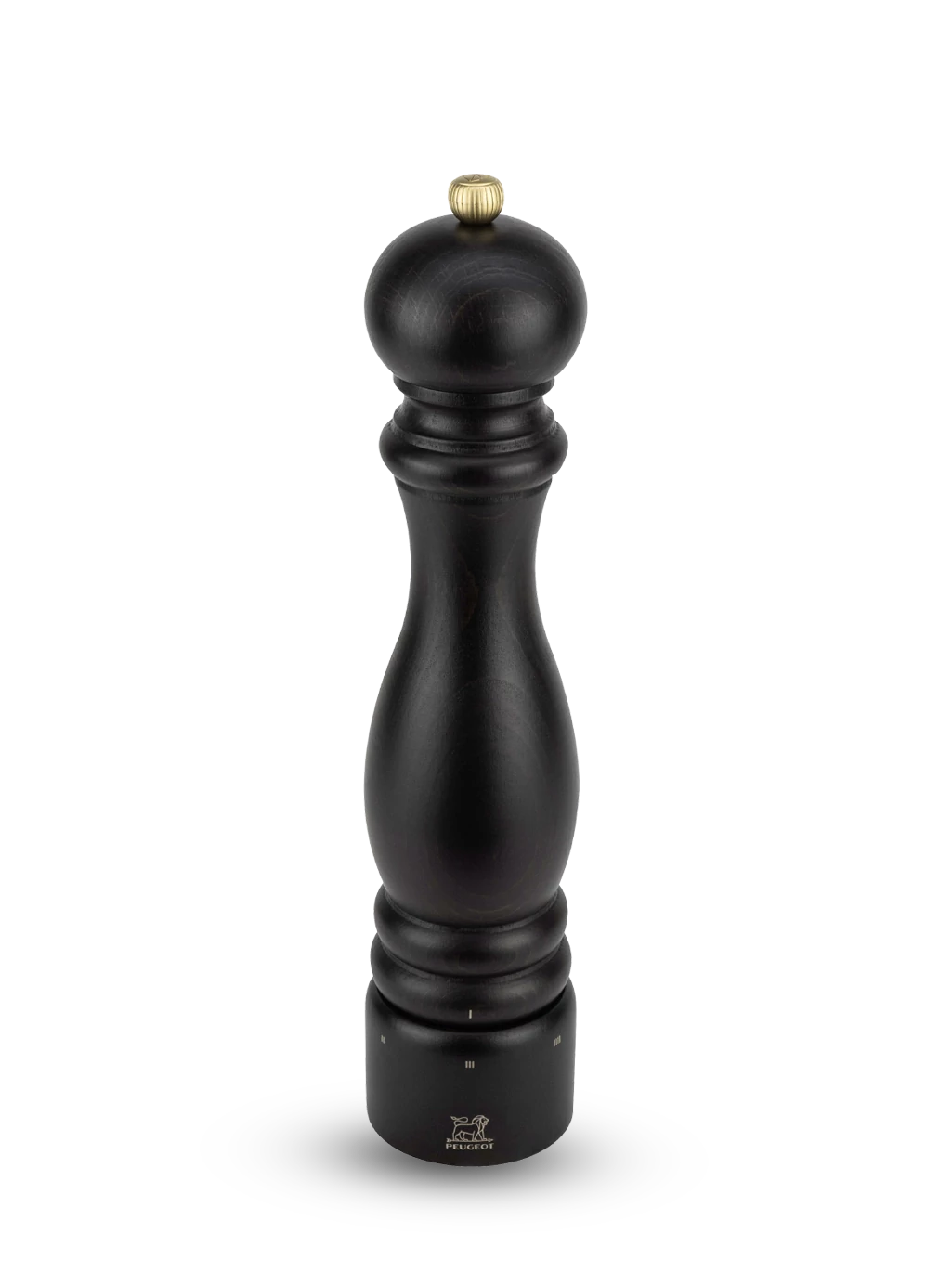 Peugeot Paris U'Select borsőrlő, fa, 30 cm, csokoládé
