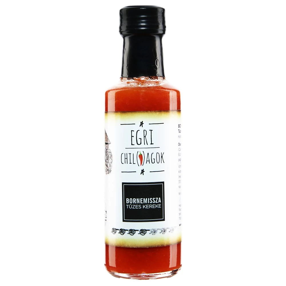 Egri Chiliagok Bornemissza Tüzes Kereke chili szósz, 100 ml