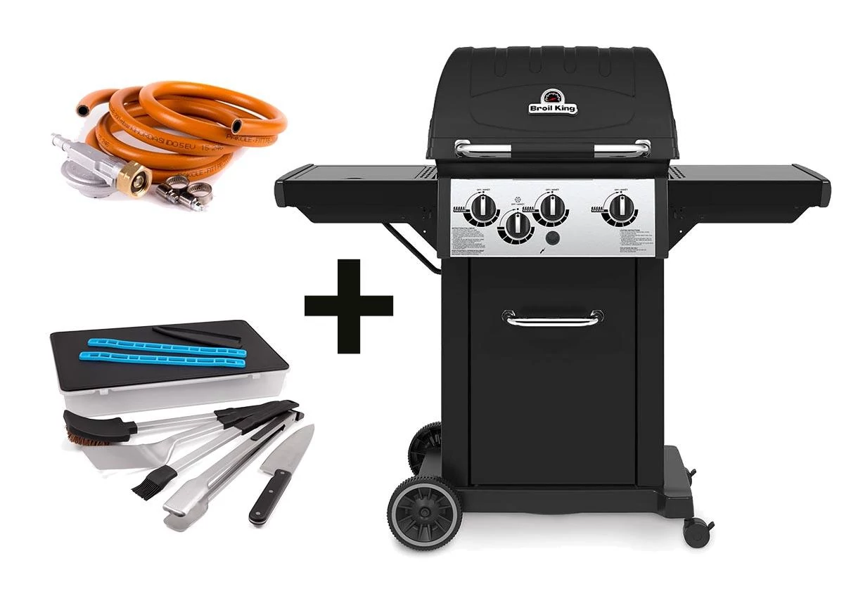 Broil King kerti gázgrill - Royal 340 - Csomagajánlat