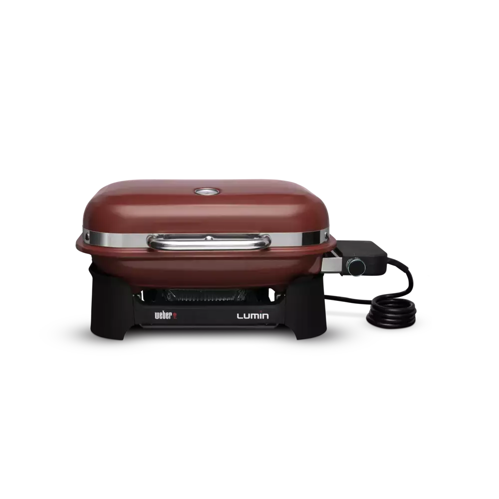Weber Lumin Compact elektromos grillsütő, bíborvörös
