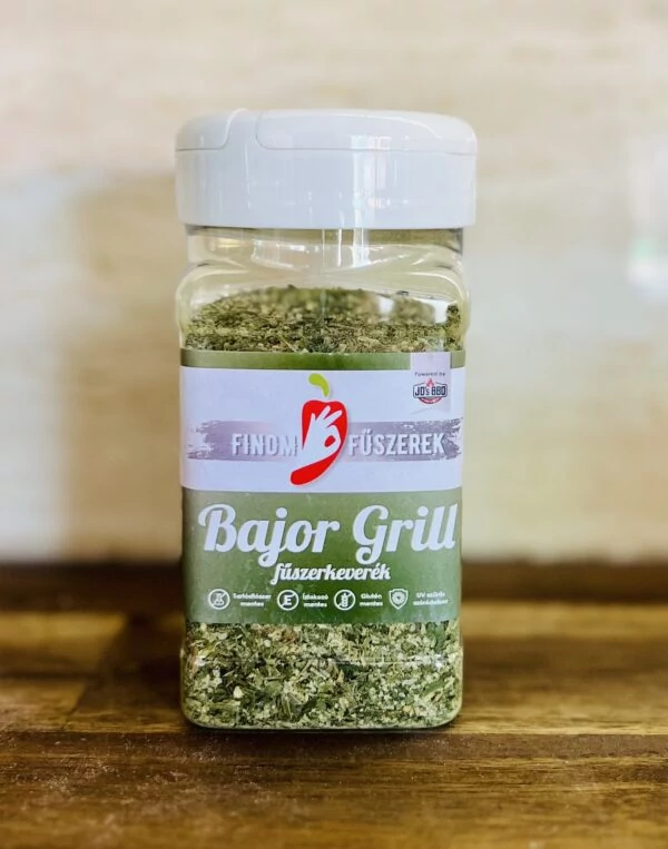 JD's BBQ Bajor Grill fűszerkeverék szóródobozban, 200 g
