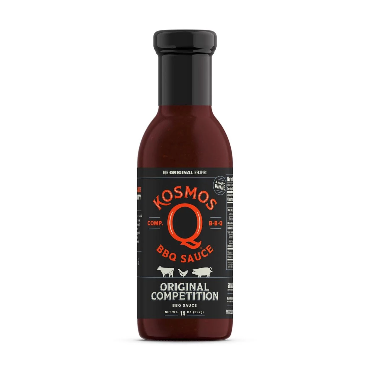 Kosmos Q Original Competition BBQ Sauce, 397 g
