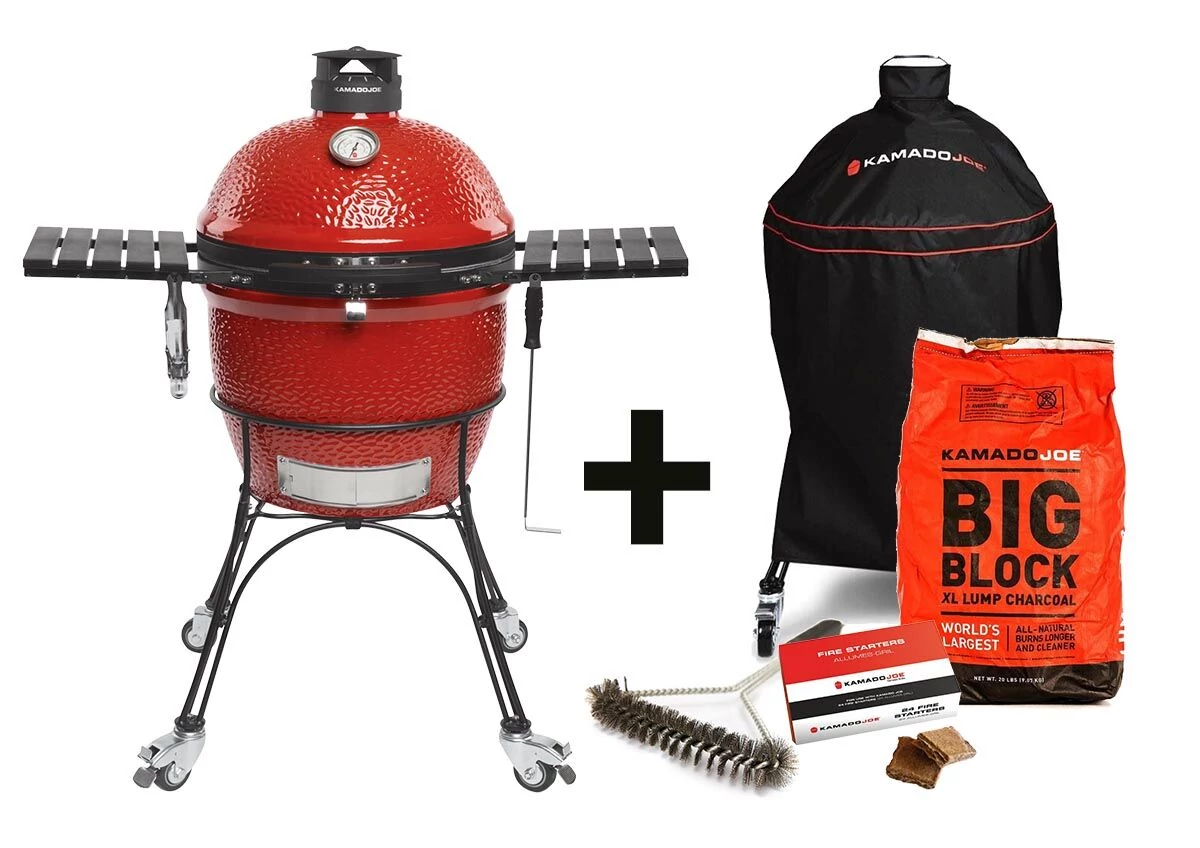Kamado Joe Classic II kerámia grillsütő + kiegészítők, csomagakció