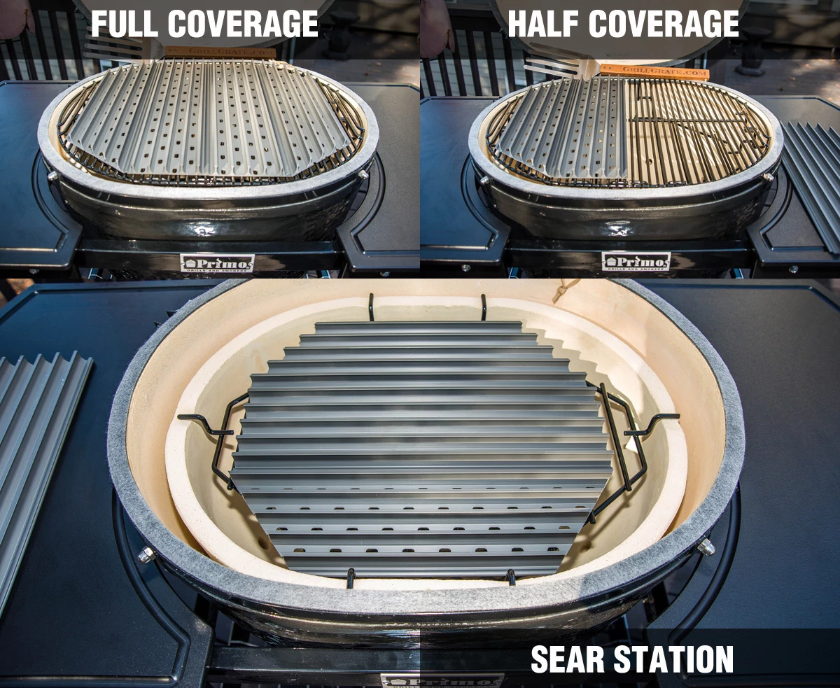 GrillGrate szett -> Primo Oval 400 XL