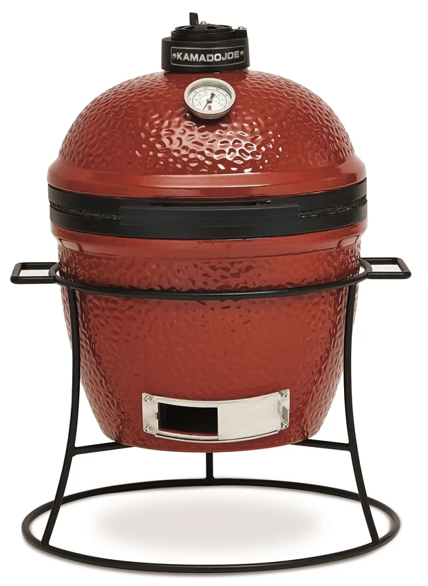 Kamado Joe Junior kerámia grillsütő, öntöttvas állvánnyal, Ø 34 cm