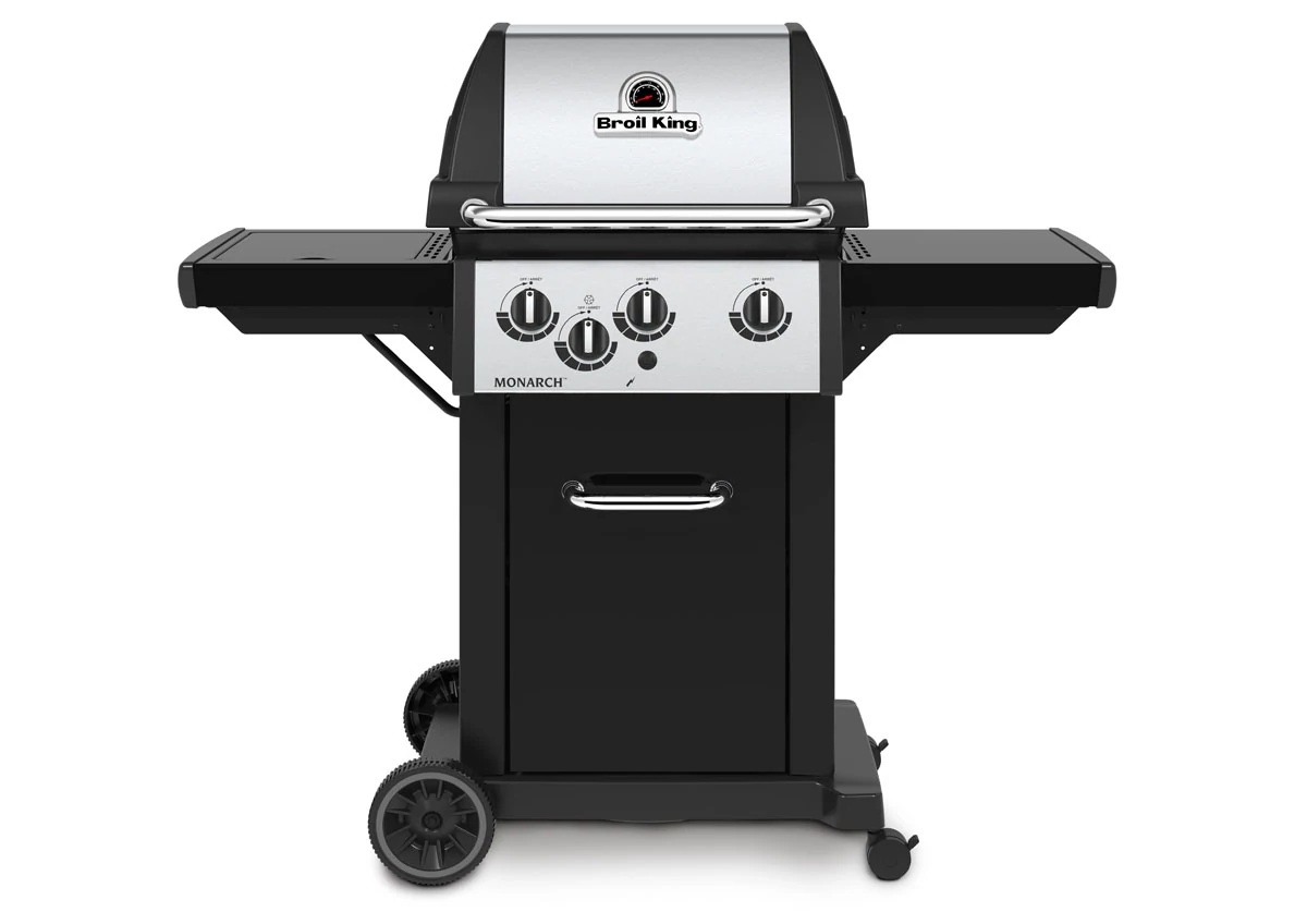 Broil King Monarch 340 gázgrill, fekete