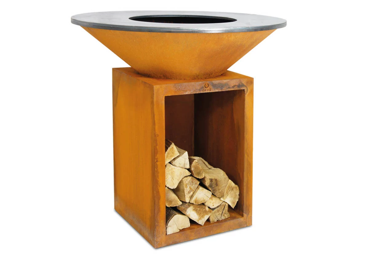Ofyr faszenes grill CLASSIC STORAGE 100-100
