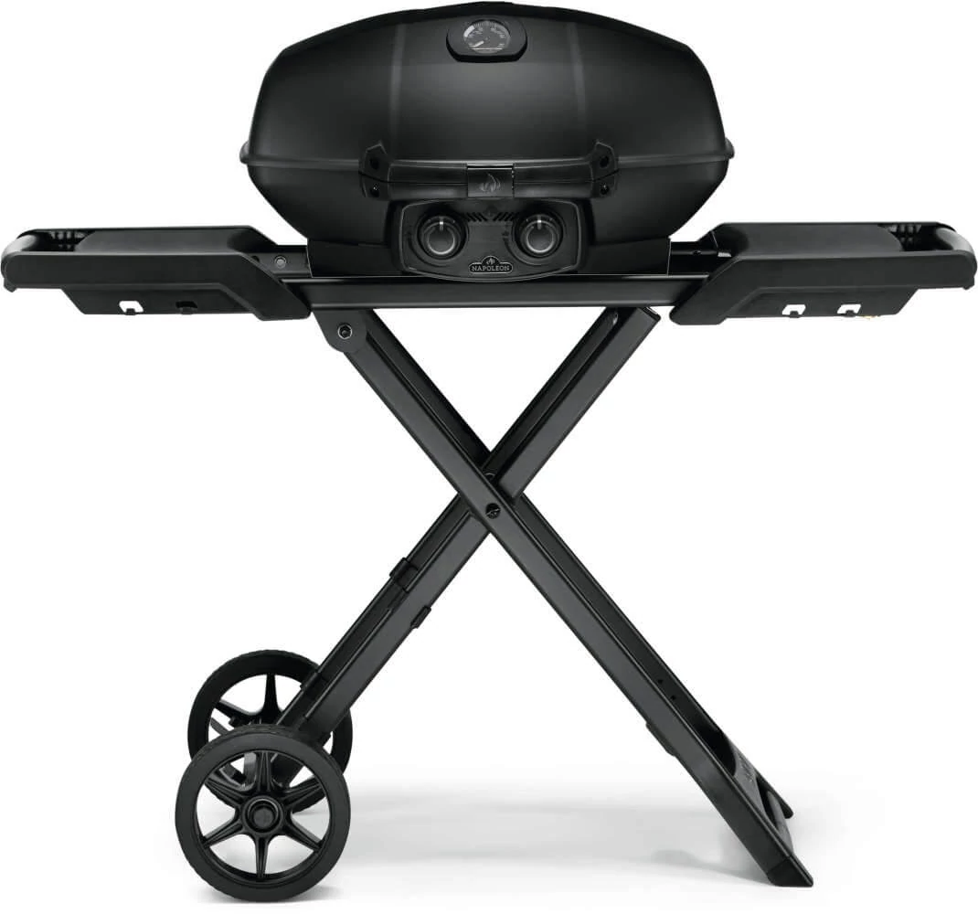 Napoleon TravelQ™ PRO285X PHANTOM hordozható gázgrill, szétnyitható kocsival