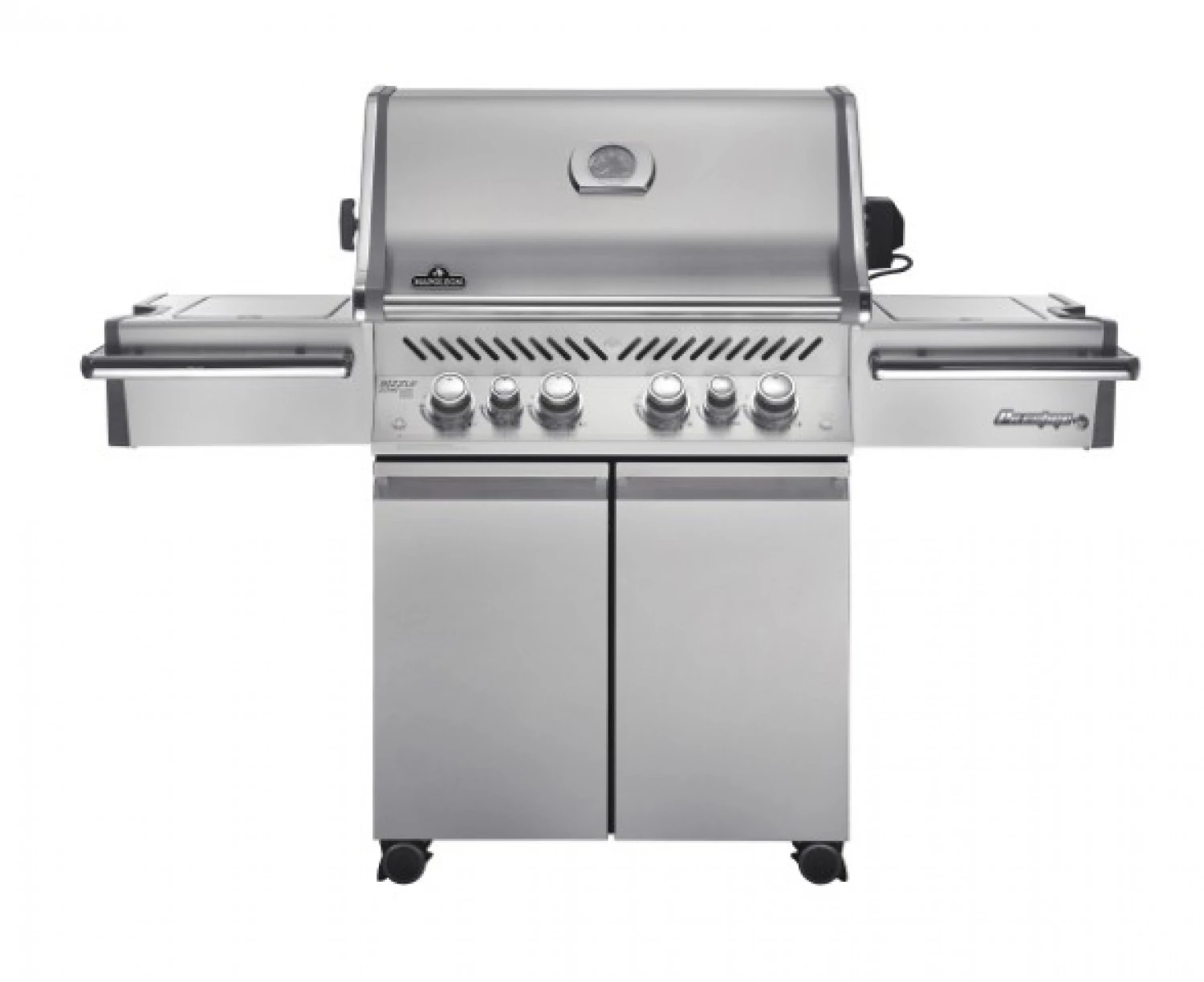 Napoleon Prestige PRO 500 RSIB gázgrill, nemesacél, infra hátsó és oldalégő