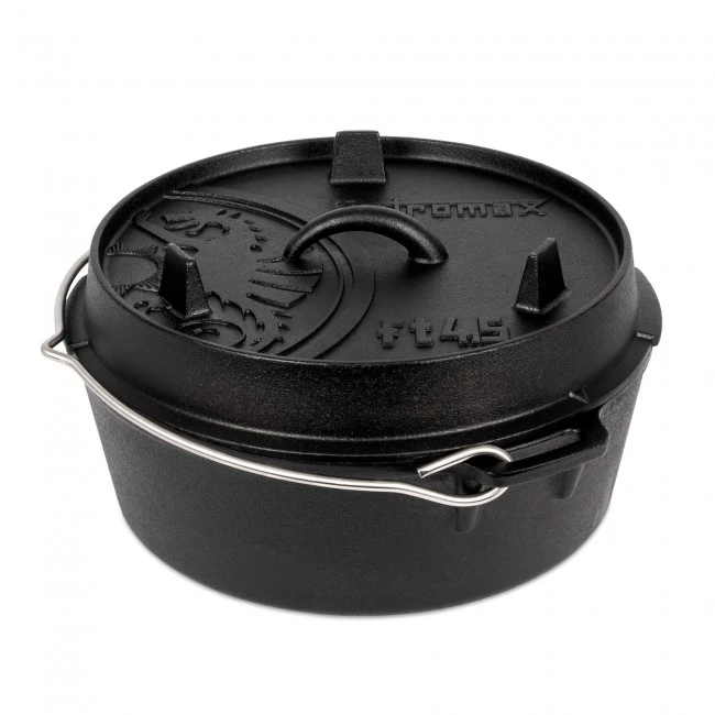 Petromax Dutch Oven, 3,5 liter, lapos fenékkel