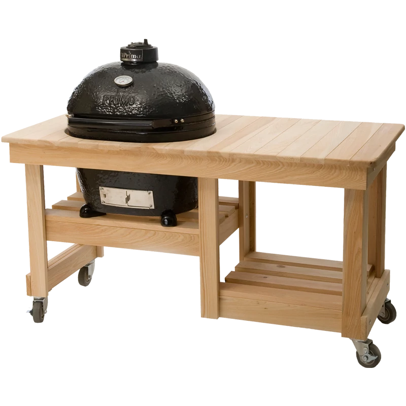 Primo asztal Counter Top Ciprusfa -> Oval 300 Large