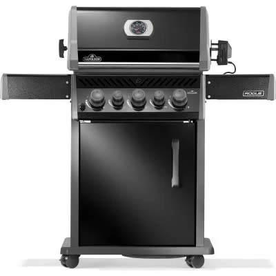 Napoleon Rogue 425 RSB gázgrill, infra hátsó égő, motoros forgatónyárs
