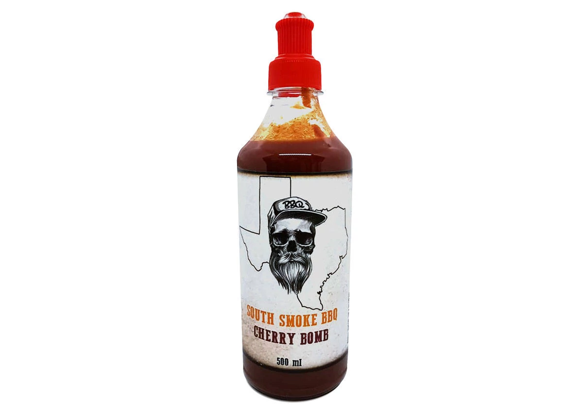 South Smoke BBQ Cherry Bomb szósz, 500 ml