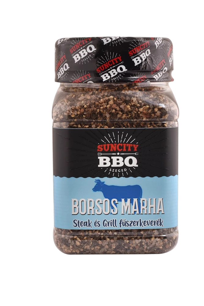 SunCity BBQ Borsos marha steak és grill fűszerkeverék, 280 g