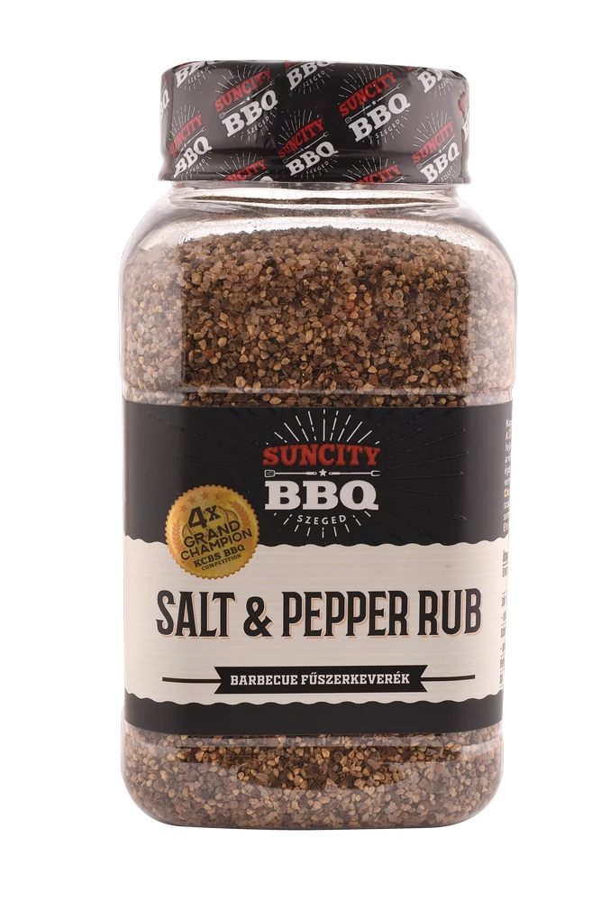 SunCity BBQ Salt & Pepper rub, 580 g