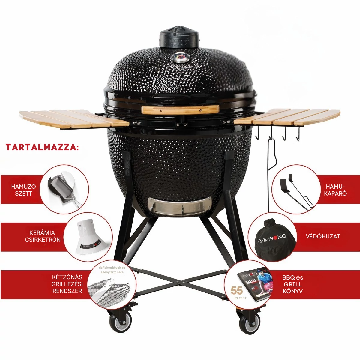 Kamado Bono® Limited BLACK