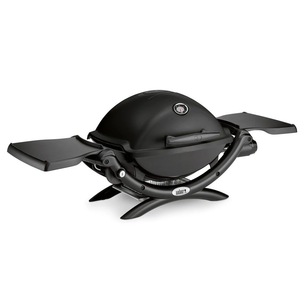 Weber Q 1200 gázgrill, fekete