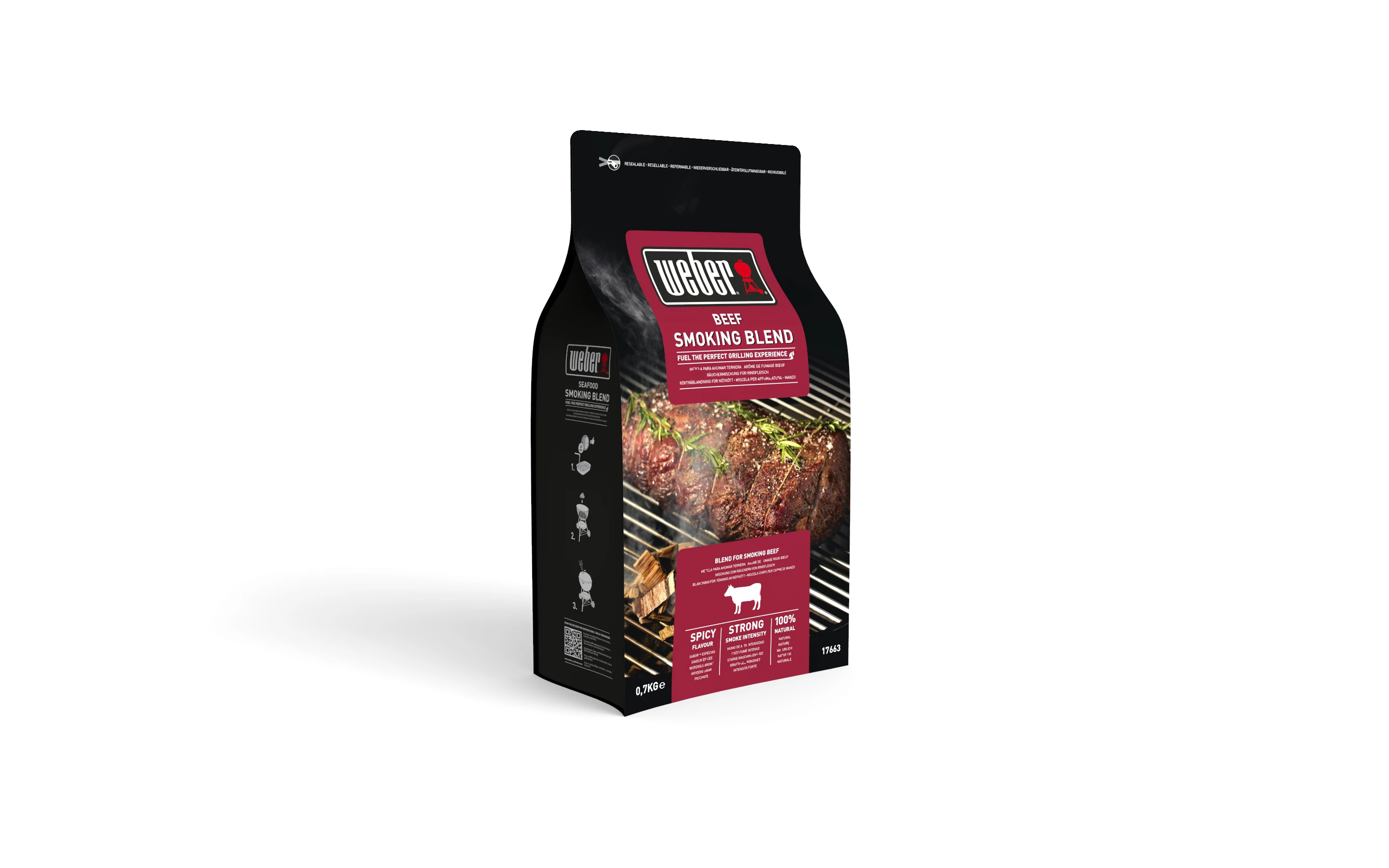 Weber füstölőfa apríték, marha, 0,7 kg