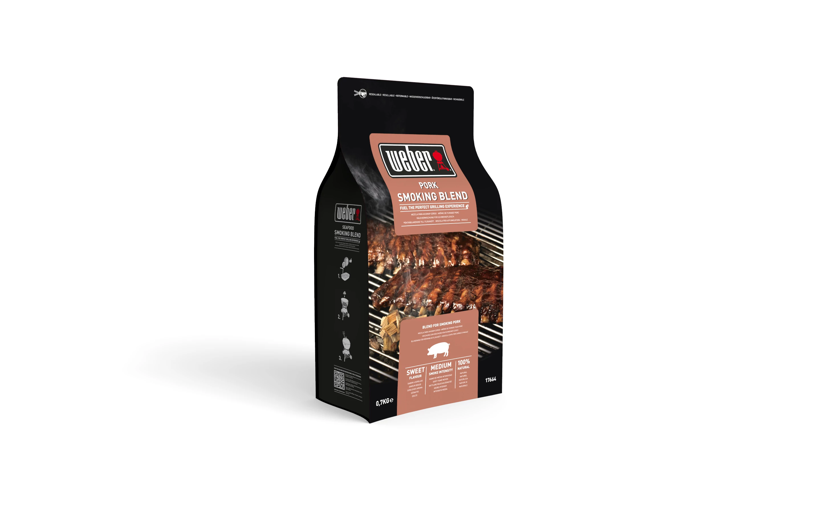 Weber füstölőfa apríték, sertés, 0,7 kg