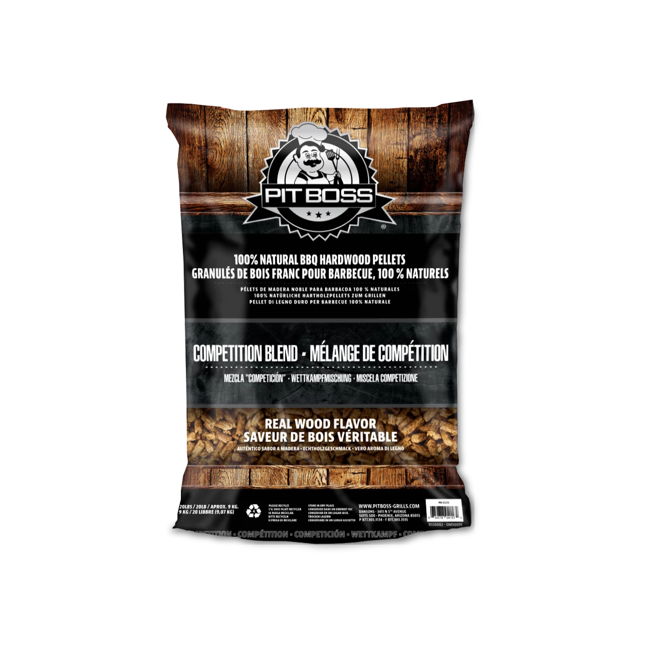 Pit Boss Competition Blend pellet, 9 kg