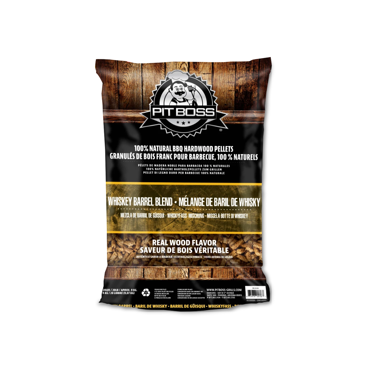 Pit Boss Whiskey Blend pellet, 9 kg