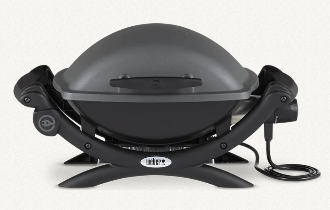 Weber Q 1400 elektromos grillsütő, sötétszürke